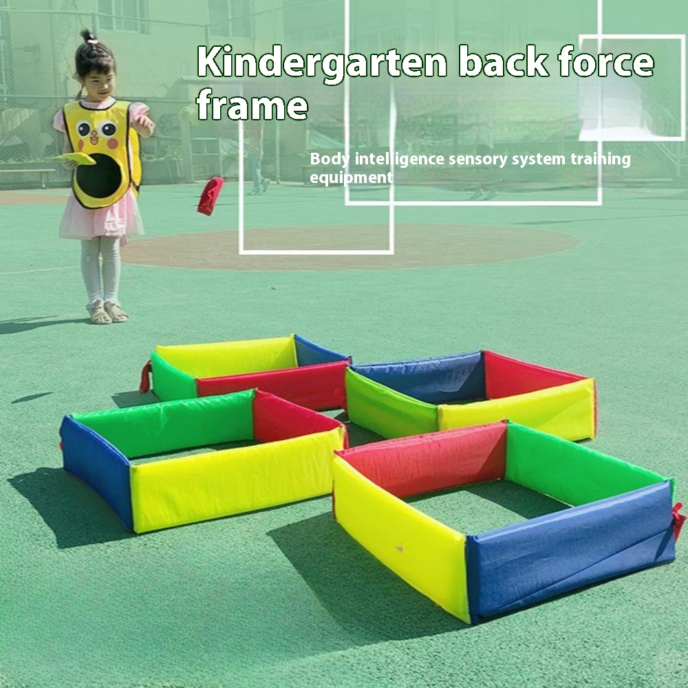 Kids Outdoor Climbing Frame - Çocuk Eğlenceli Açık Hava Oyunları Atlama