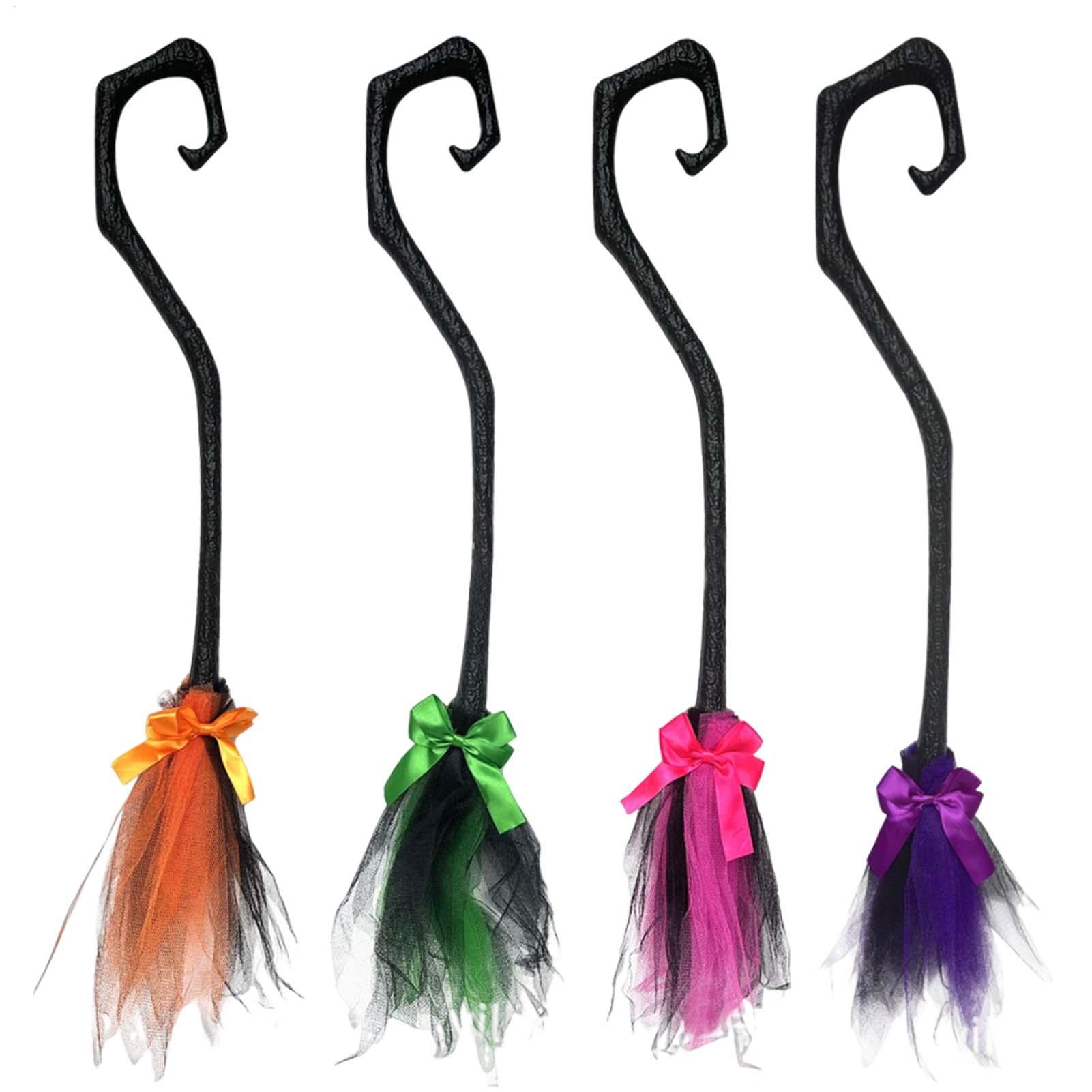 Kids Outdoor Broom - Cadı Süpürgesi Korkunç Fotoğraf Kabini Kostüm