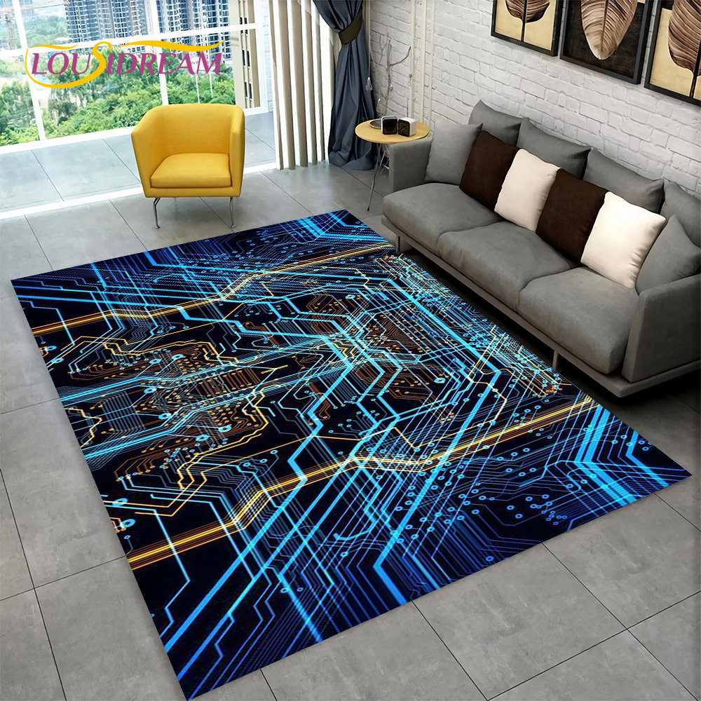 3D çip devre alan kilim, halı  - Kids Outdoor Area incelemesi ve fiyatı